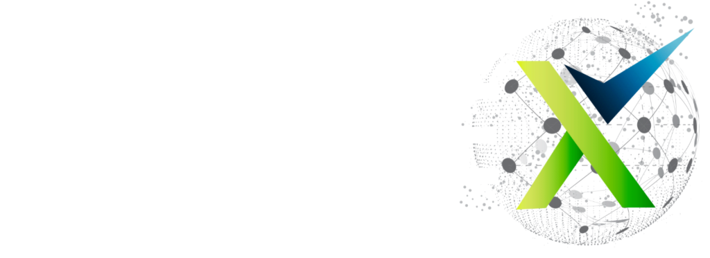 Blue Bold Circle X Letter Startup Logo e1703665120321